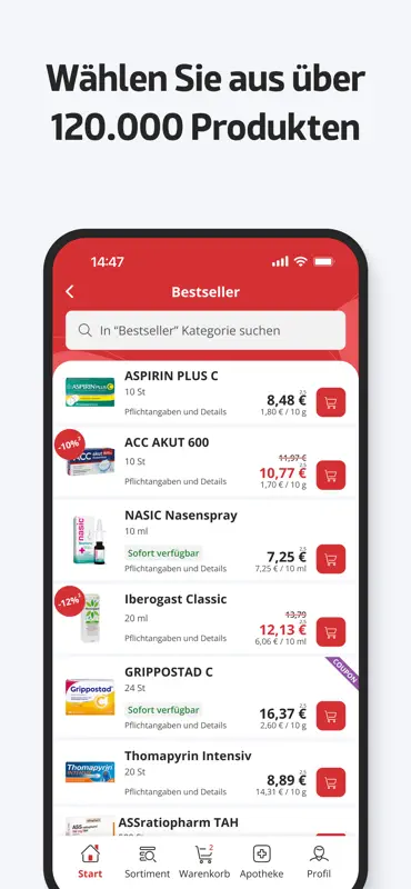iA.de – E-Rezept & Apotheke screenshot 6 of 7