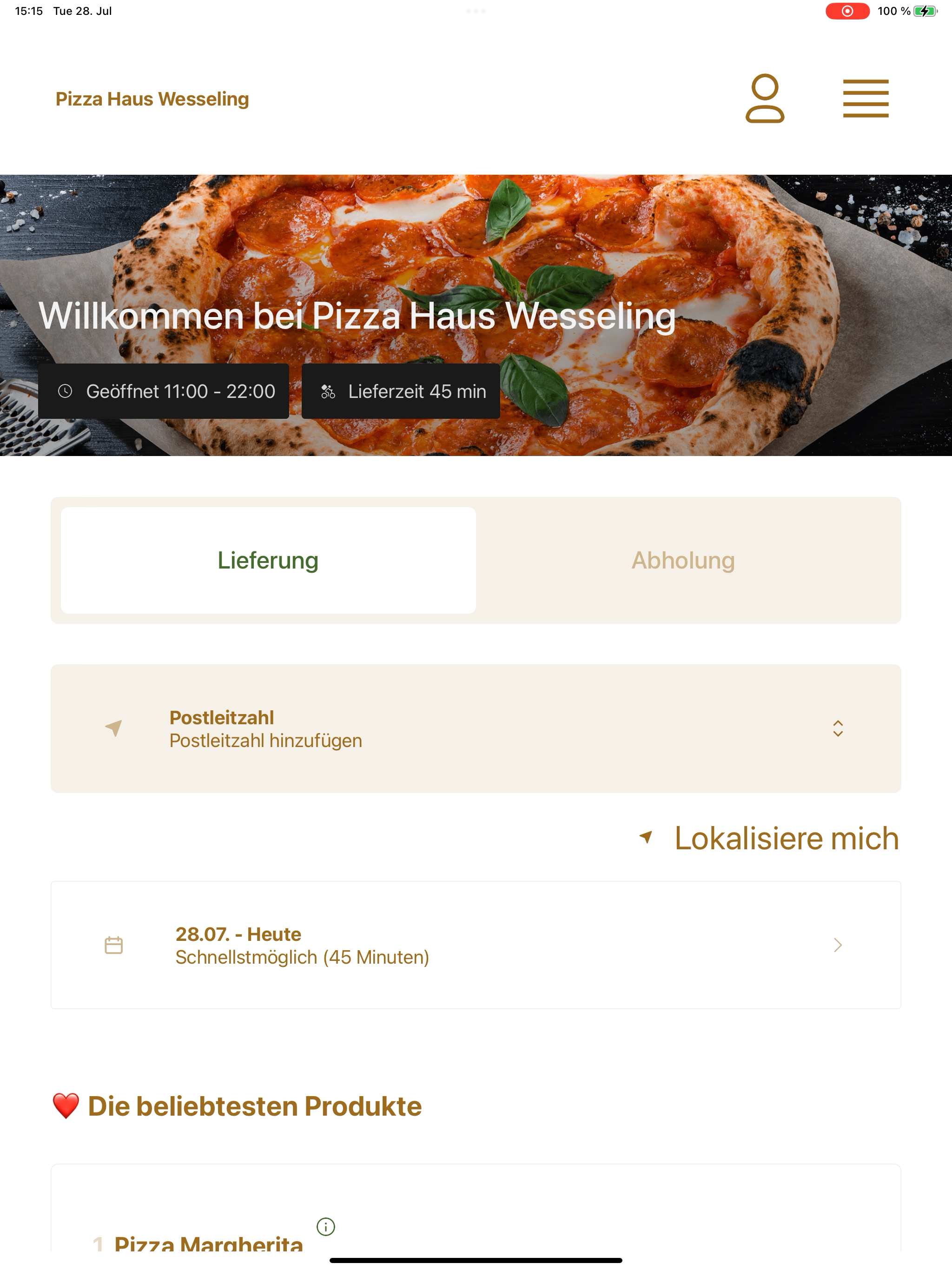 Pizza Haus Wesseling screenshot 9