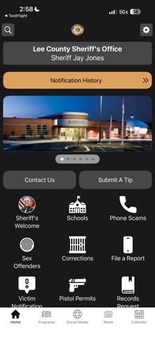 Lee County Sheriff's Office AL Screenshot 1 of 3