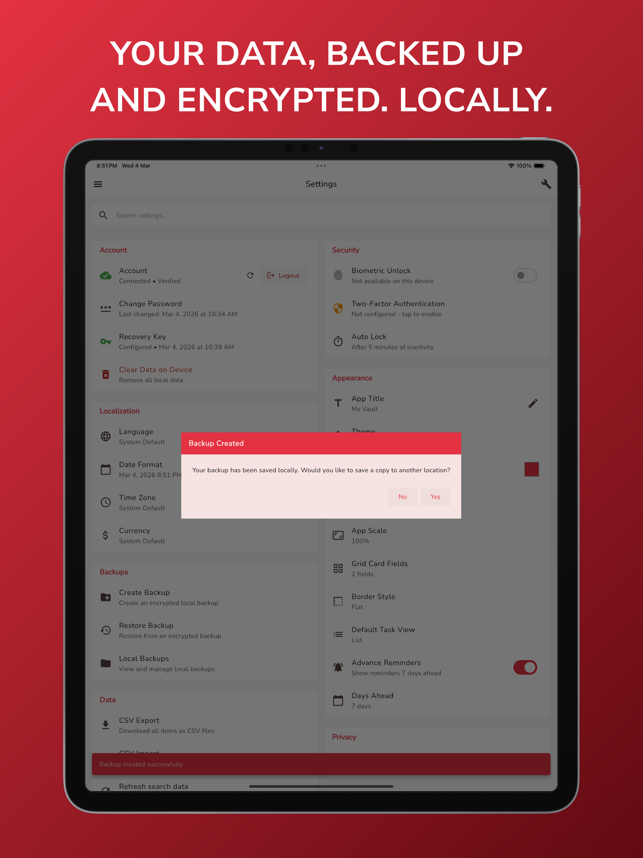 LockYit - Offline Secure Vault screenshot 16