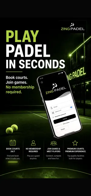 ZING PADEL screenshot 1