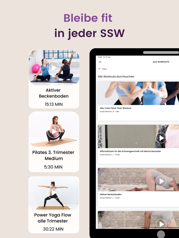 Schwangerschafts-App | keleya iPad screenshot 6