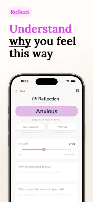 Feelings Wheel: Daily Journal screenshot 2