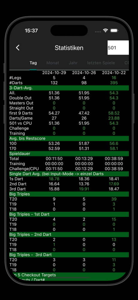 My Dart Training screenshot 8