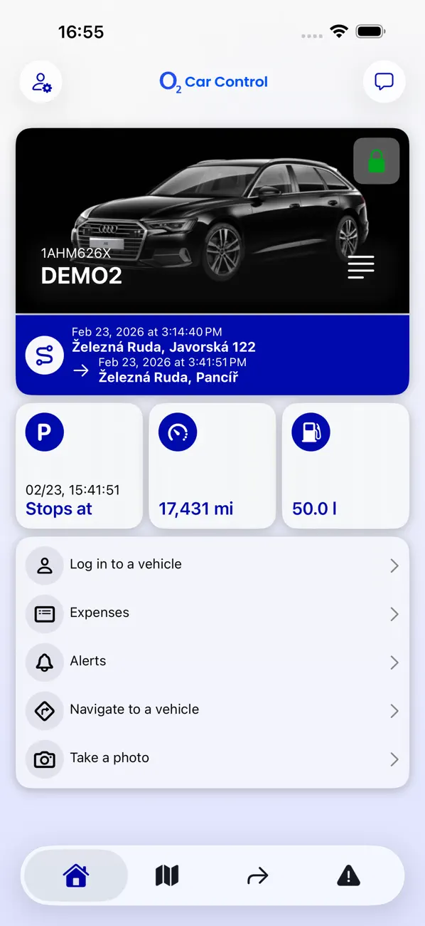 Screenshot #2 pour O2 Car Control