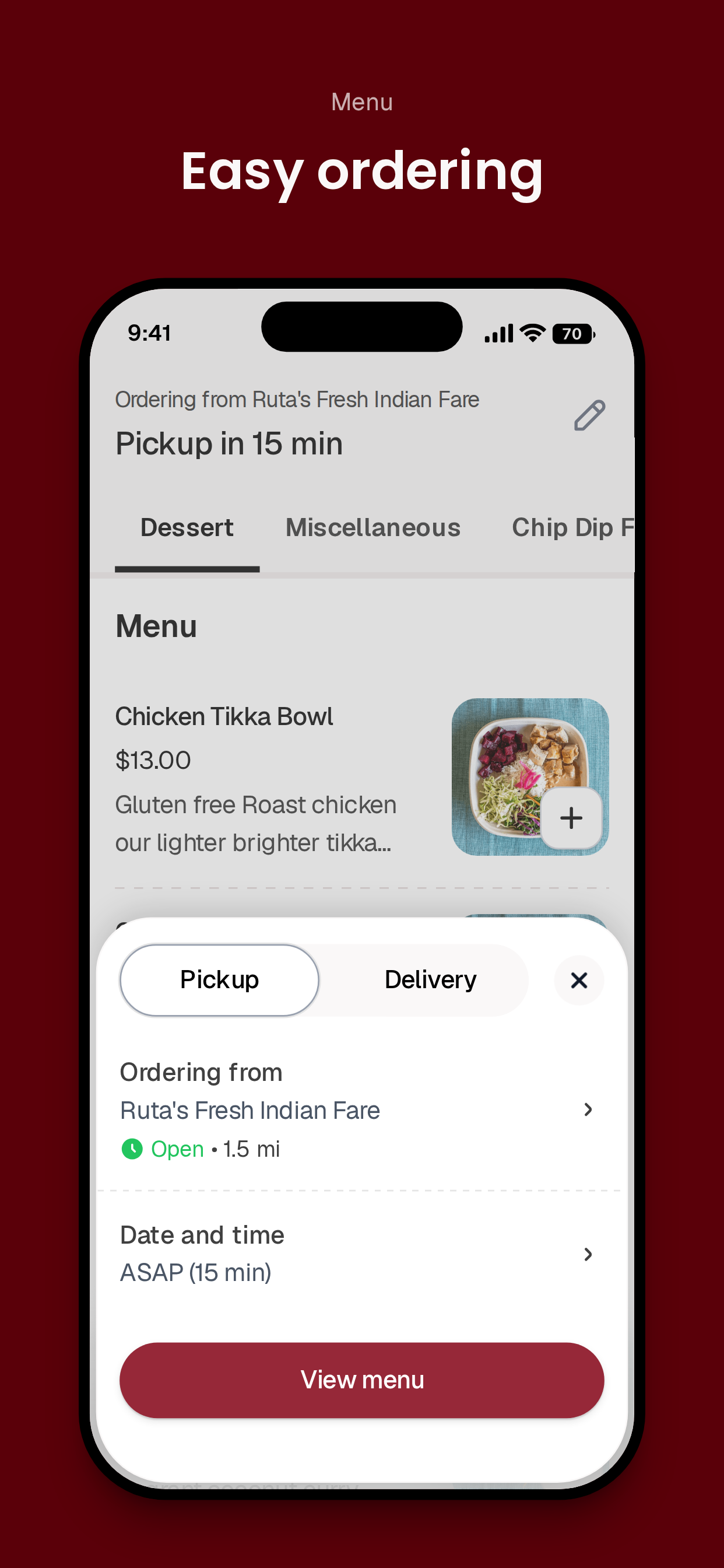 Ruta's Fresh Indian Fare screenshot 3