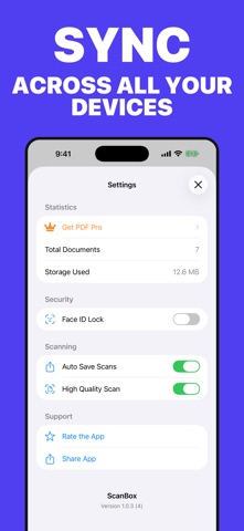 ScanBox: PDF扫描仪与签名 screenshot