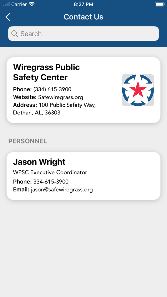 #3. Wiregrass Public Safety Center (iOS) 由: City of Dothan