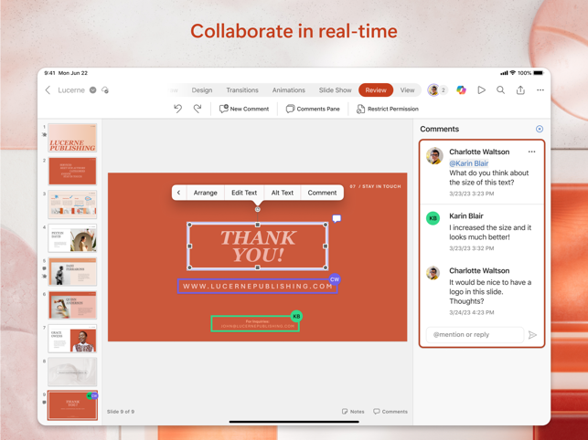 ‎Microsoft PowerPoint Screenshot