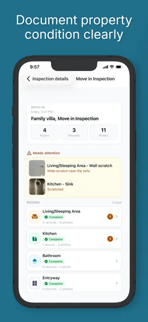 MoveProof: Condition Reports screenshot 1