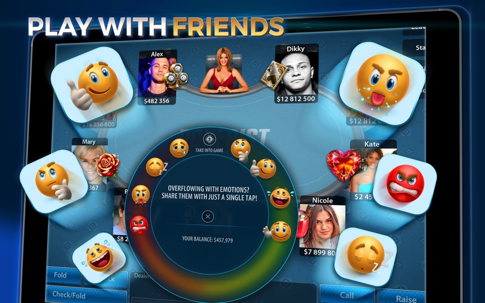 #4. Texas Hold'em Poker: Pokerist (macOS) By: KamaGames