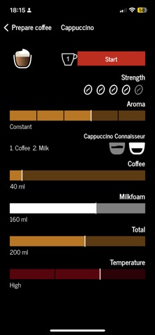 Nivona App Screenshot 4 of 5
