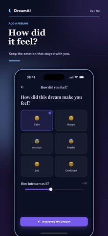 DreamAI: Dream Journal Screenshot 2 of 3