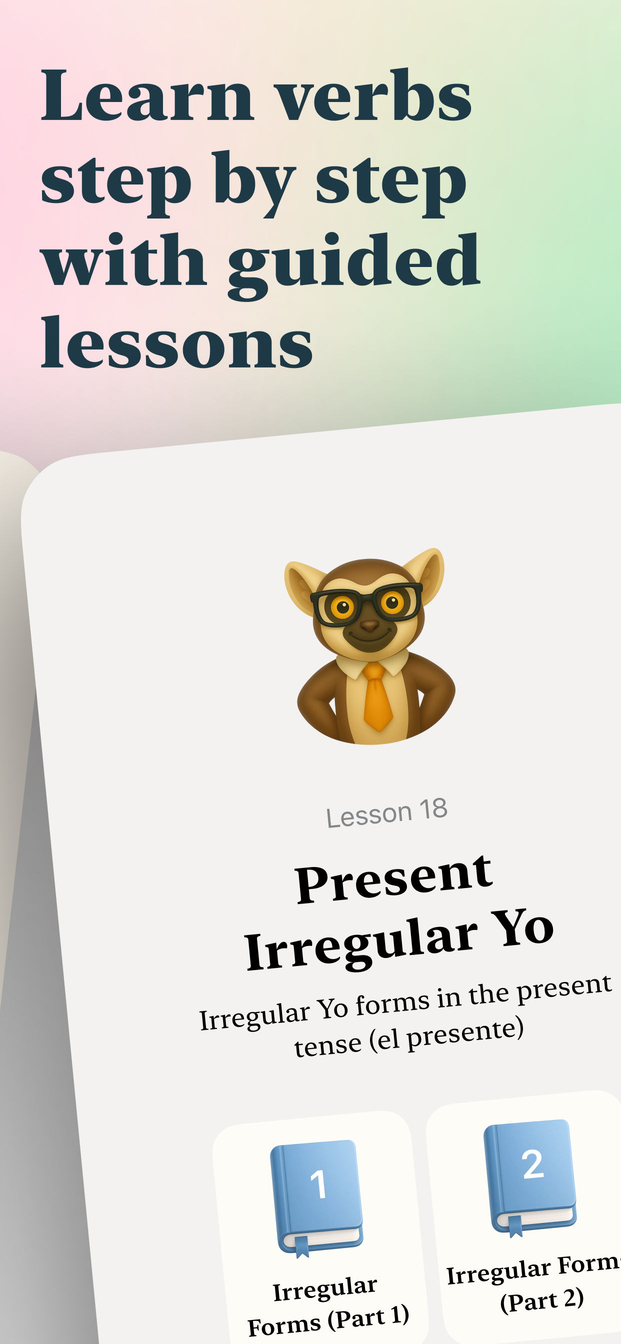 Nacho Verbs: Learn Spanish screenshot 6