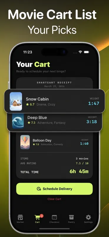 smartcart: movie simulator screenshot 7 of 8