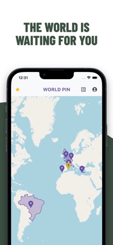 World Pin iPhone screenshot