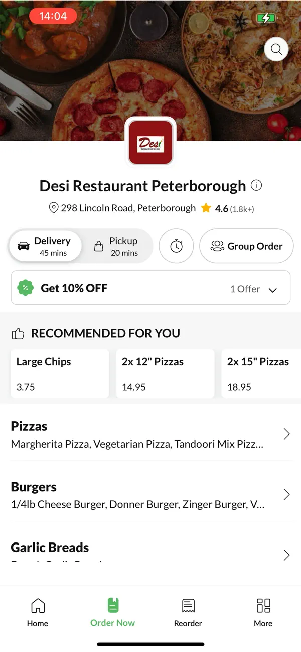 Screenshot #3 pour Desi Restaurant Peterborough