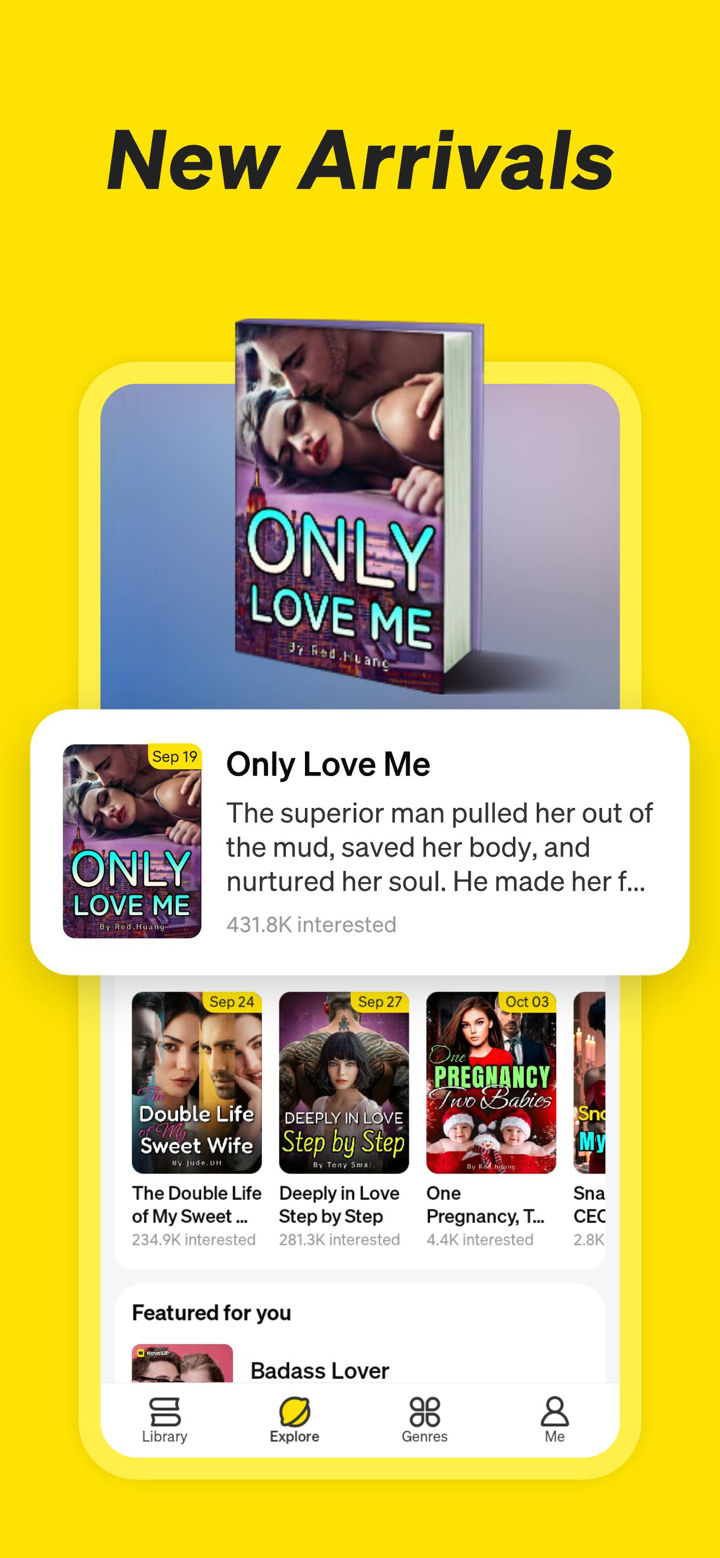 NovelUP - Webnovel & Fictions screenshot 3