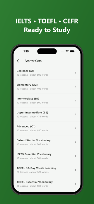 Simple Flashcards: Learn Vocab Screenshot 6 of 6