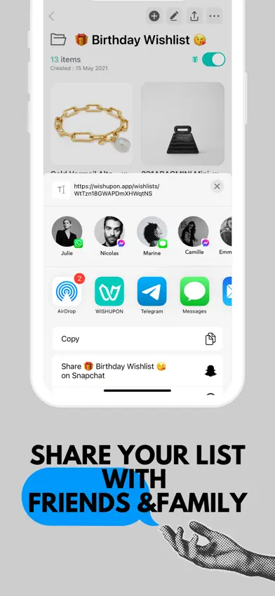 WISHUPON - Shopping Wishlist screenshot 4