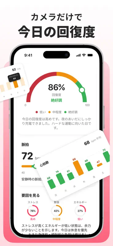 HeartLog：心臓健康モニター screenshot 4 of 5
