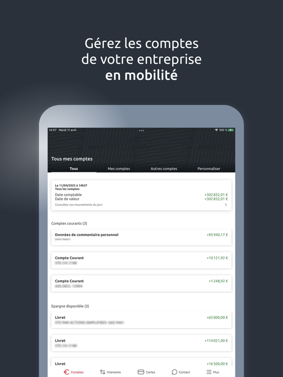 Screenshot #4 pour Banque de Savoie PRO
