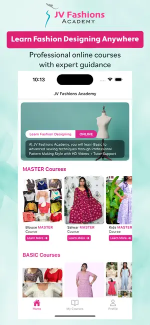 JV Fashions Academy screenshot 2