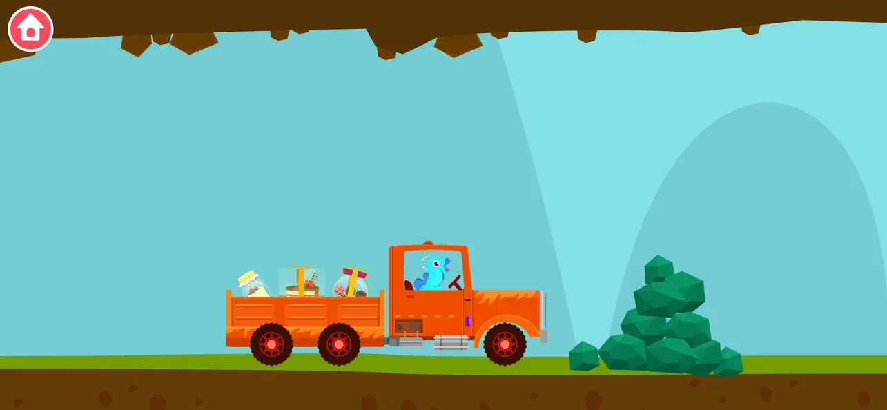 Screenshot #3 pour Jeux de camion dinosaure