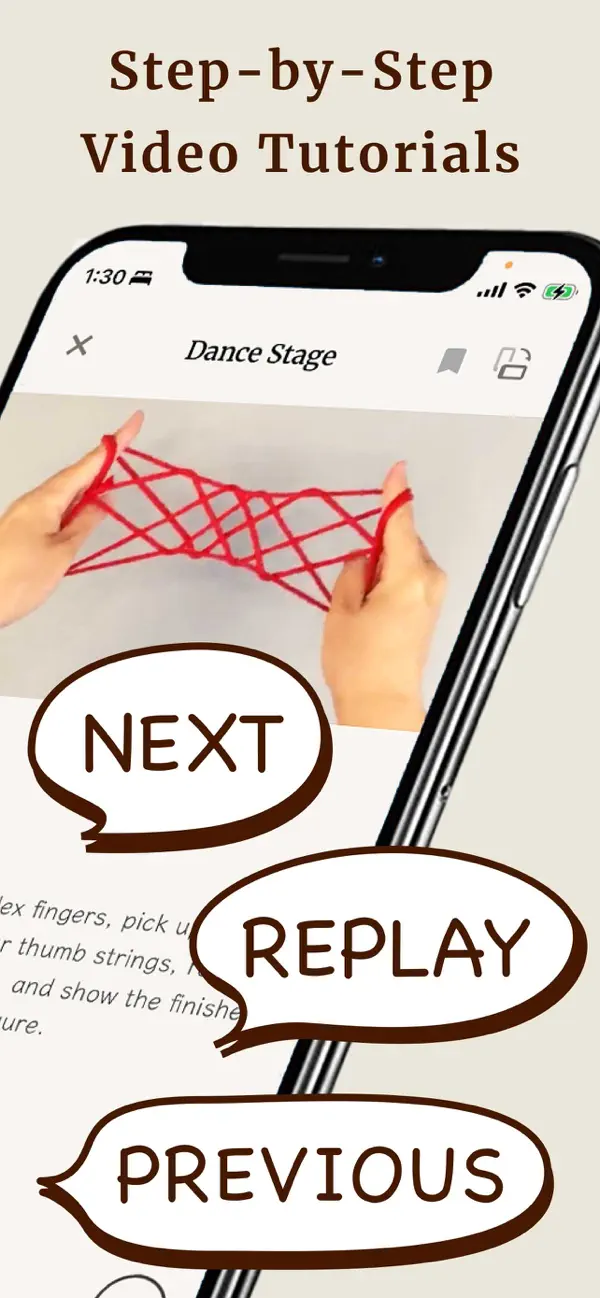 #2. String Figures (iOS) Ved: Yoshitaka Hamatani