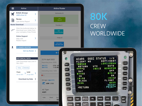 PILOTLOG - CrewLounge AERO iPad screenshot 6 - Travel app