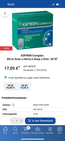 Lemberg Apotheke Affalterbach Screenshot 4 of 7