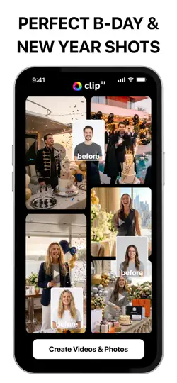 Clip AI: Photo Video Generator iPhone Ekran Görüntüsü 6