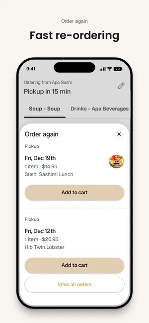 Apa Sushi screenshot 4