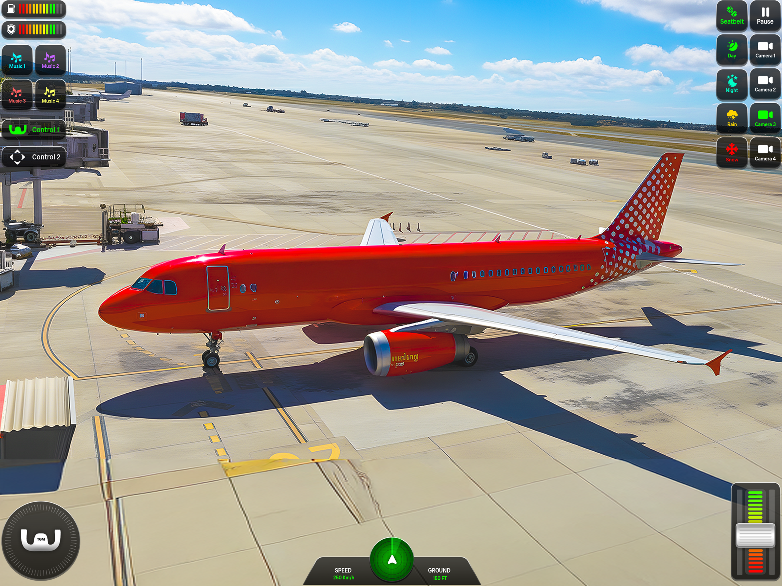 Airplane Fly Simulator Game 3D screenshot 12
