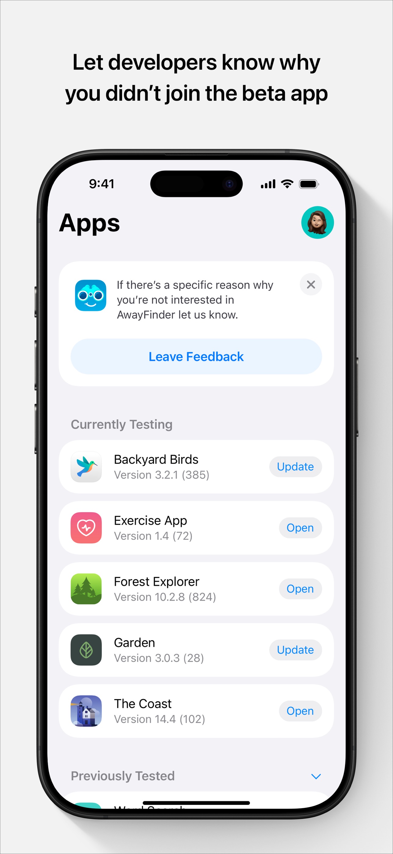 Screenshot 5 of TestFlight