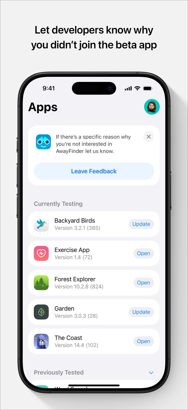 TestFlight 截图