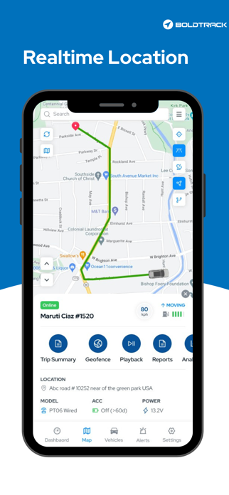 BoldTrack - GPS Fleet Tracking Screenshot 1 of 5