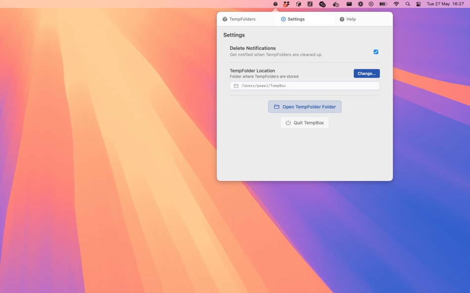 #1. TempFolder (macOS) Ved: Pawel Jankiewicz