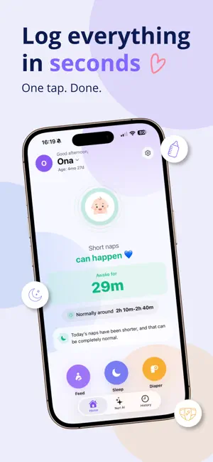 Nursey: Baby Tracker & Newborn screenshot 2
