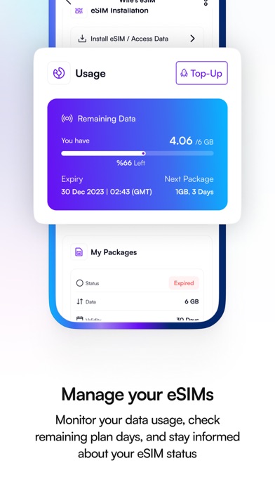 Pocket eSim: Travel Data Plans Screenshot