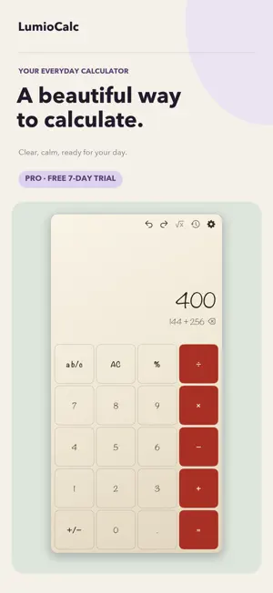 LumioCalc: Math Calculator screenshot 1