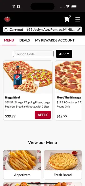 Papas Pizza & BBQ screenshot 2