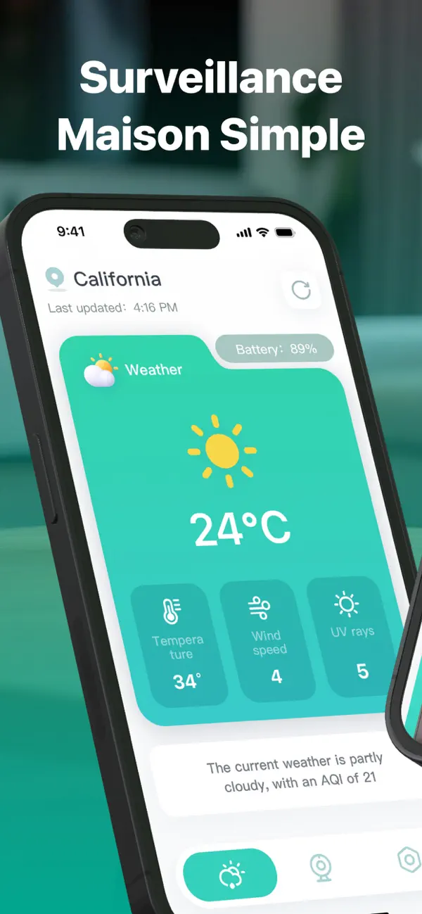 Screenshot #2 pour Sécurité Caméra Maison