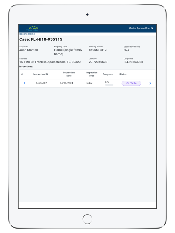 App screenshot