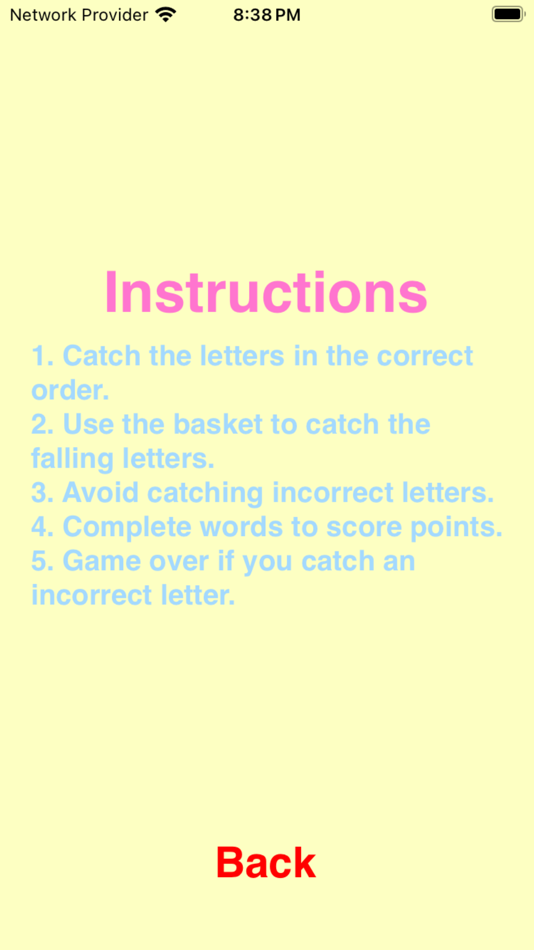 #3. Catch The Letters (iOS) 由: M ZONE (Apps)