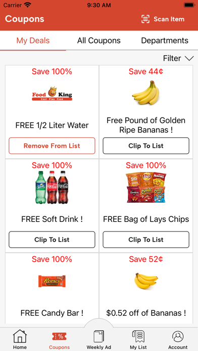 Food King Cost Plus Screenshot