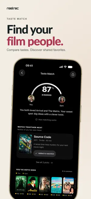 reelrec - Movie & TV Tracker screenshot 4