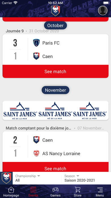Screenshot #2 pour SM Caen