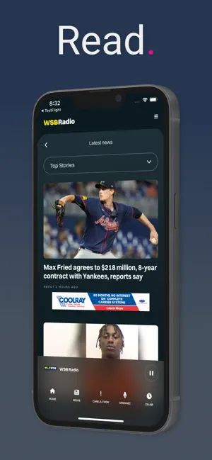 95.5 WSB screenshot 4
