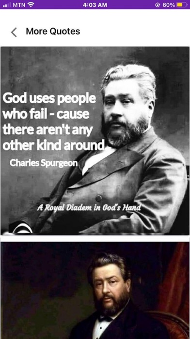 Spurgeon Quotes Screenshot